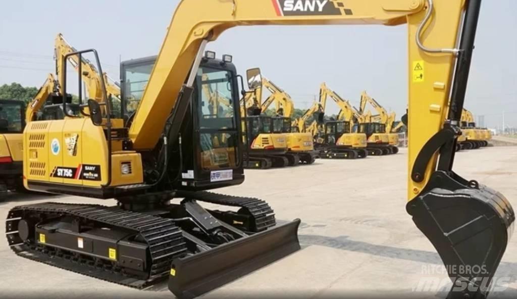 Sany SY 75 C Vidutinės galios ekskavatoriai 7-12 t