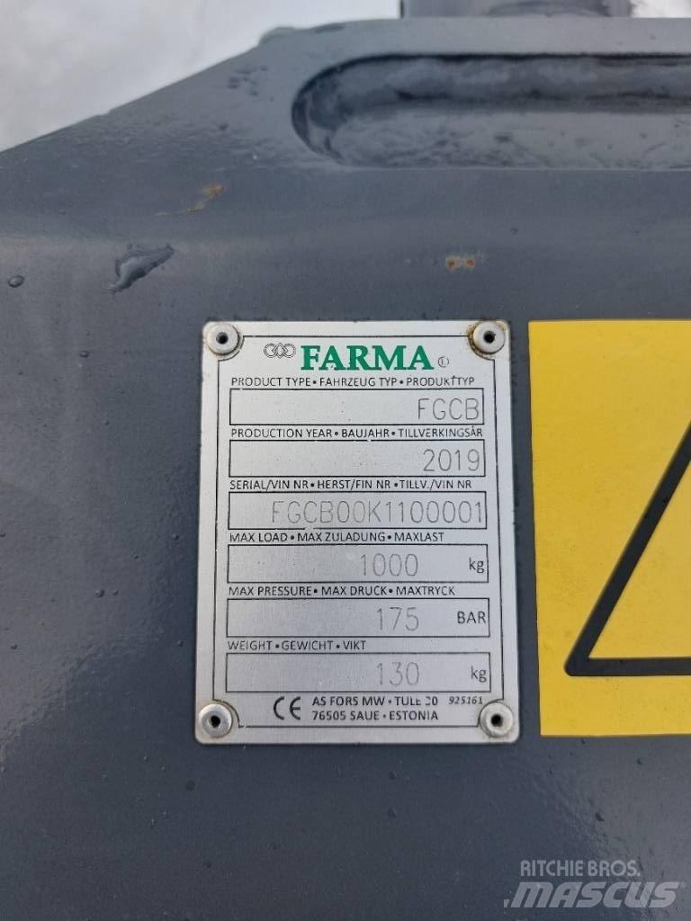 Farma Balklämma Kiti krovimo ir kasimo mechanizmai ir jų priedai