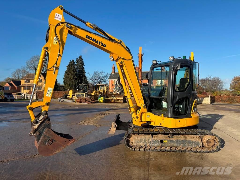 Komatsu PC 55 MR-3 Vidutinės galios ekskavatoriai 7-12 t