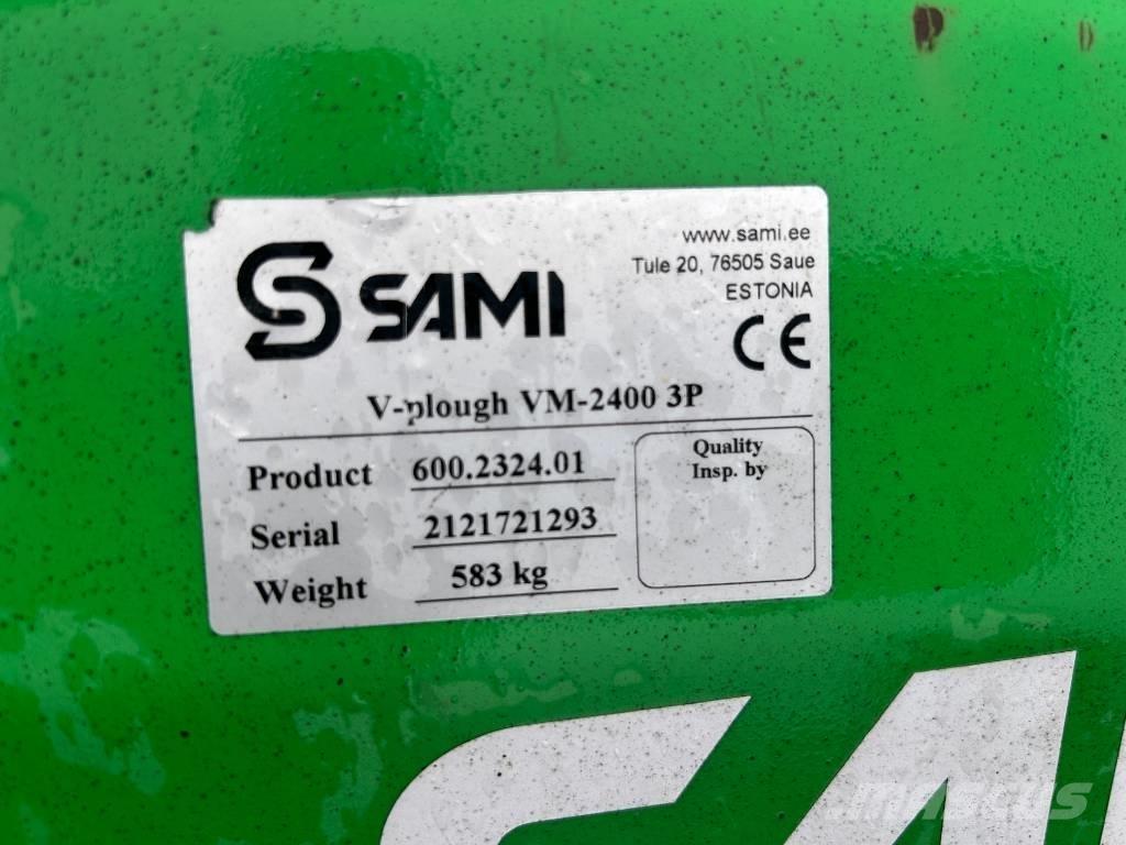 Sami VB2400 Sniego peiliai ir valytuvai