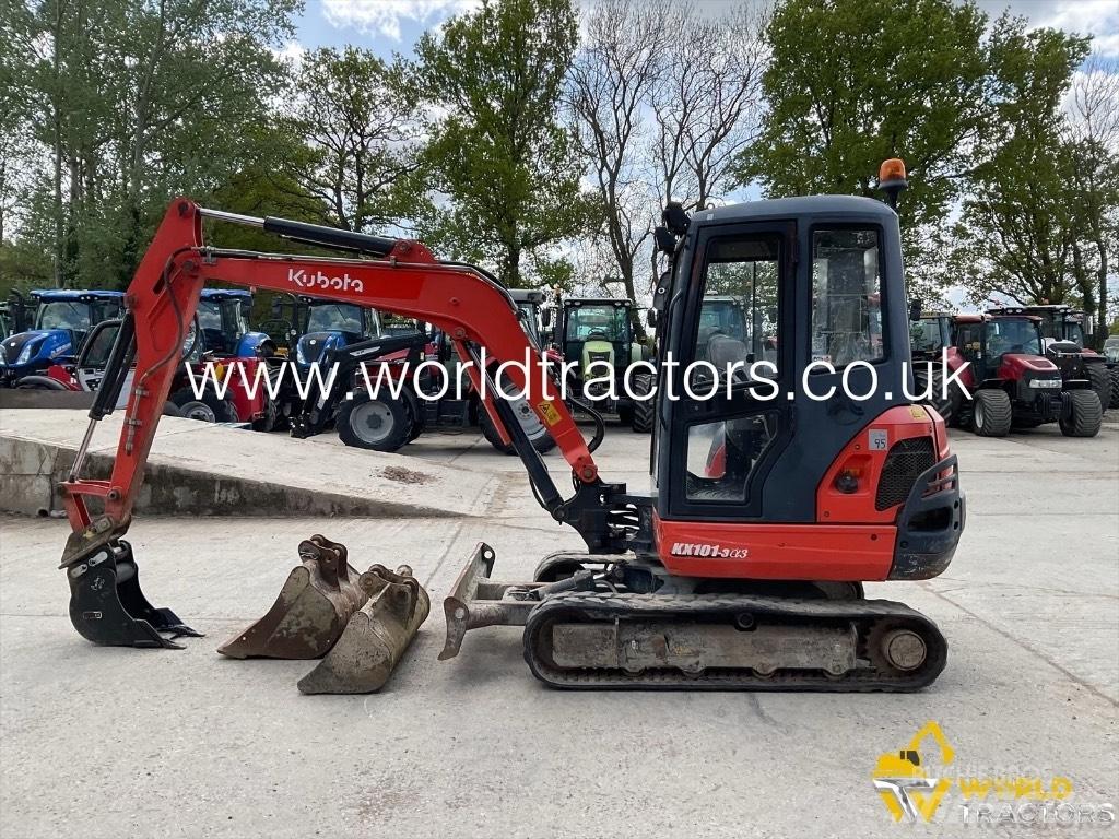 Kubota KX 101-3 A Mini ekskavatoriai < 7 t
