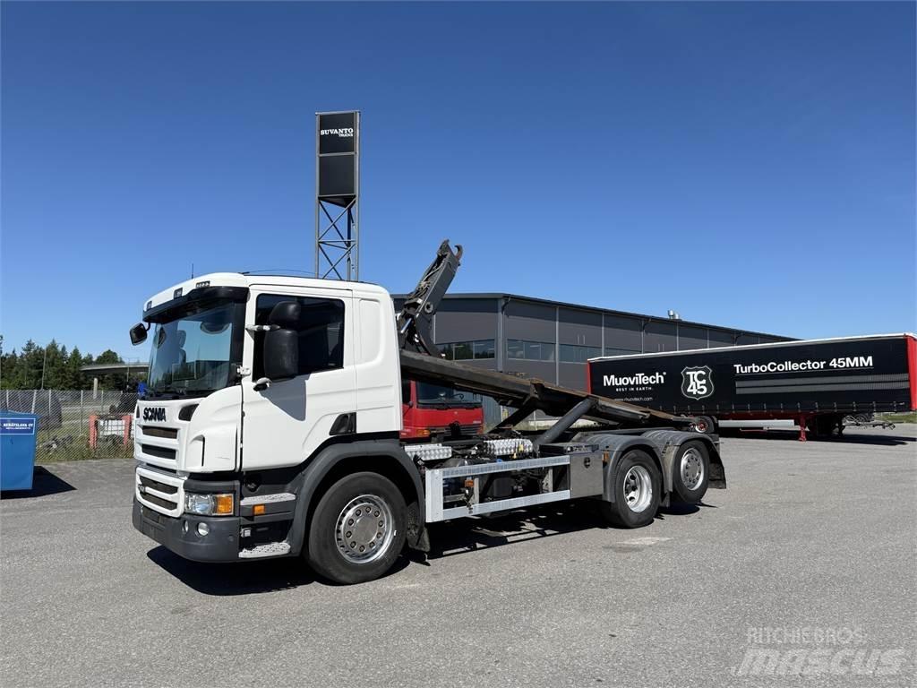 Scania P450 6X2 Sunkvežimiai su keliamuoju kabliu