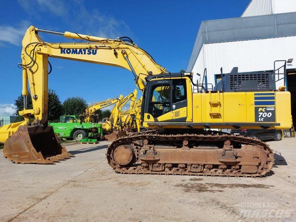 Komatsu PC700LC-11 Vikšriniai ekskavatoriai