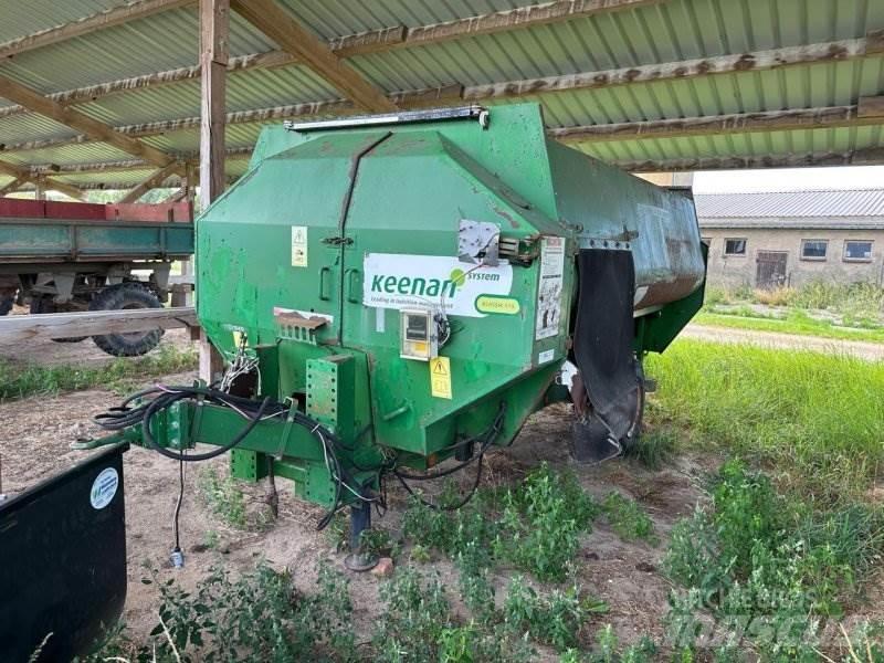 Keenan 115 FP Priėmimo bunkeriai, pūtimo įrenginiai ir keltuvai