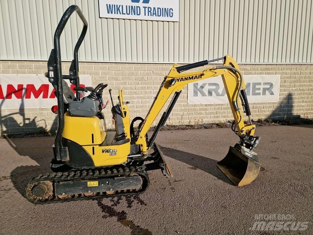 Yanmar Vio 12 Mini ekskavatoriai < 7 t