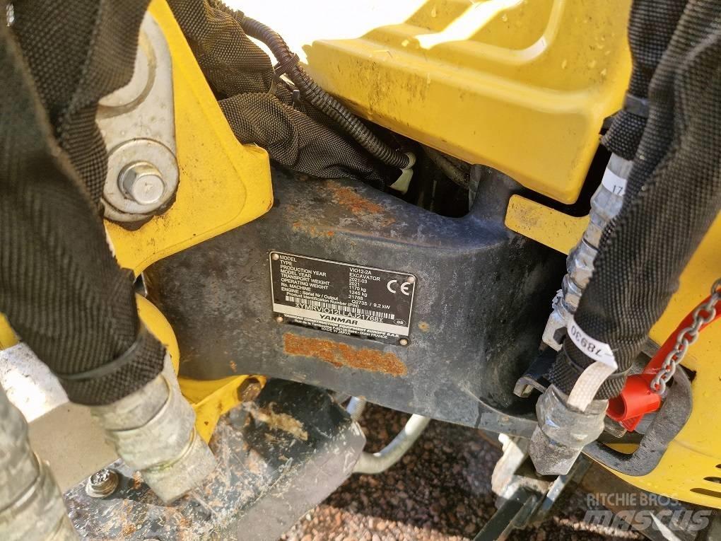 Yanmar Vio 12 Mini ekskavatoriai < 7 t