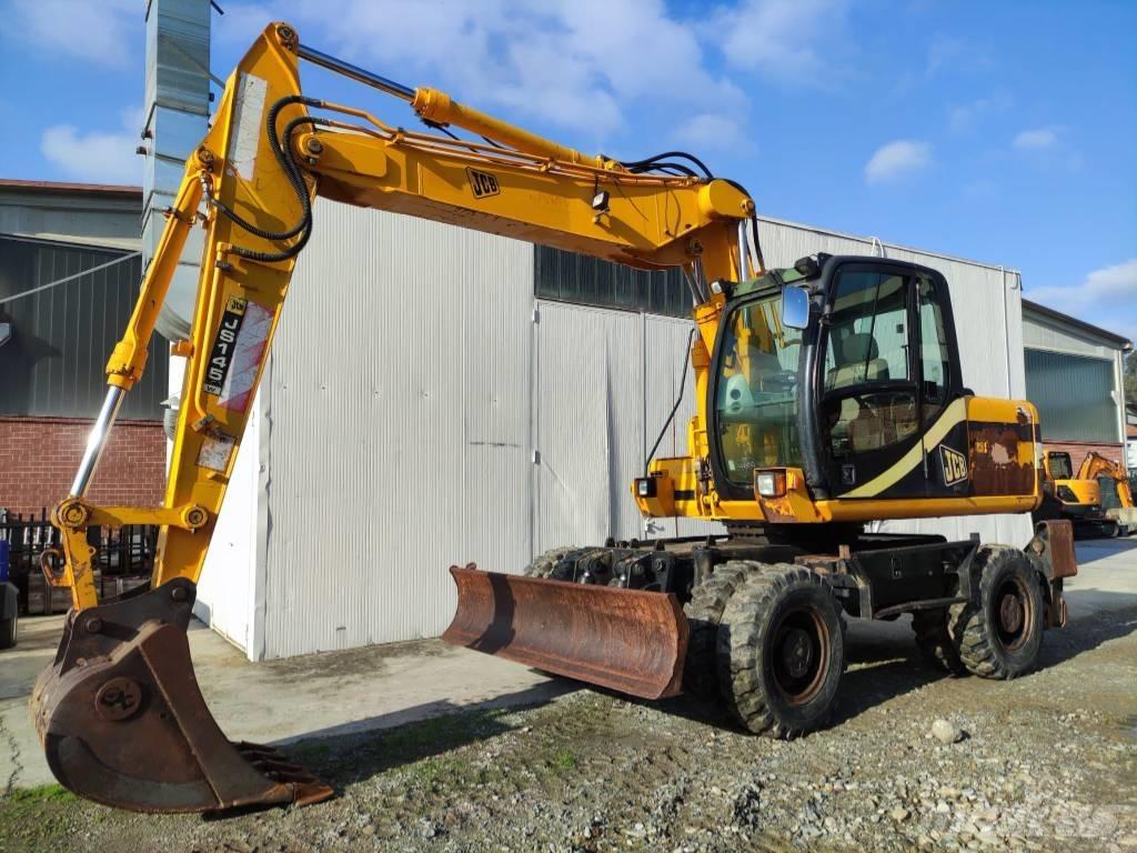 JCB JS 145 W Ratiniai ekskavatoriai
