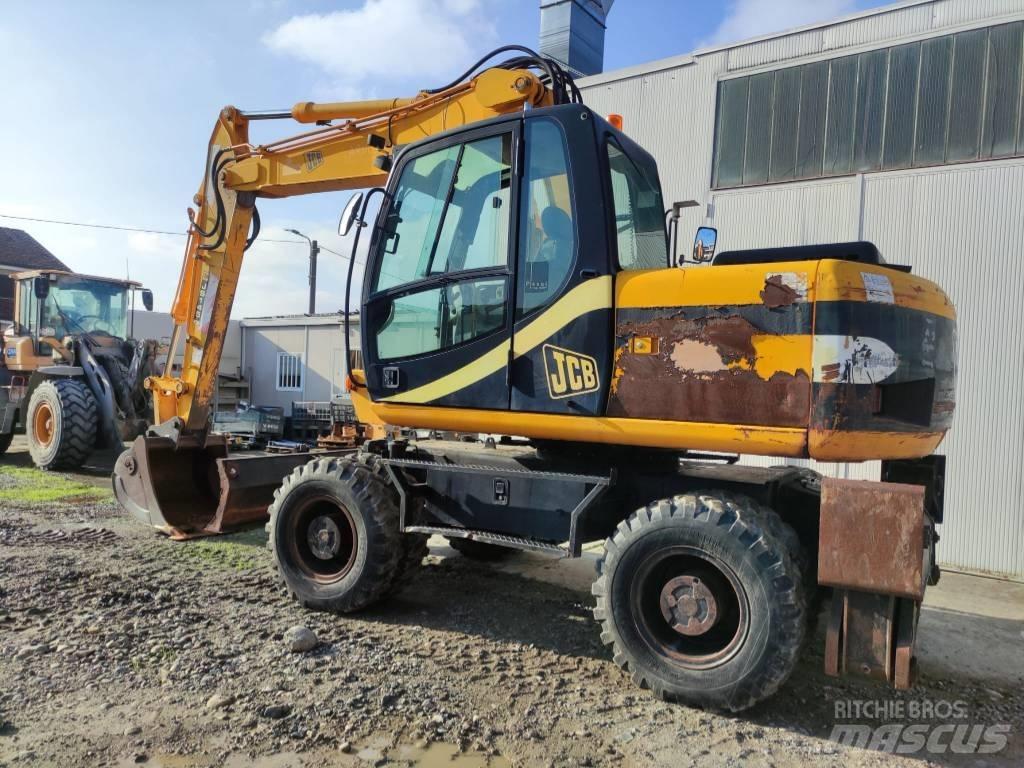 JCB JS 145 W Ratiniai ekskavatoriai