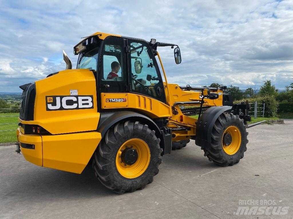 JCB TM 320 S Teleskopiniai krautuvai žemės ūkiui