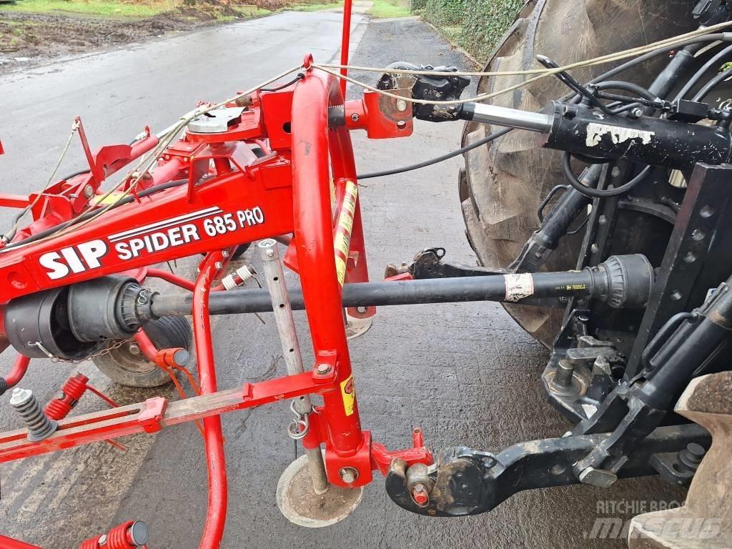 SIP Star 685 pro Šieno grėbliai ir vartytuvai
