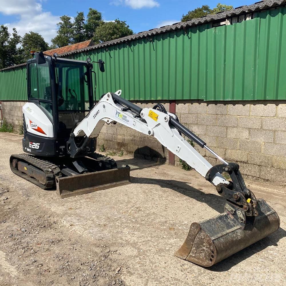 Bobcat E 26 Mini ekskavatoriai < 7 t