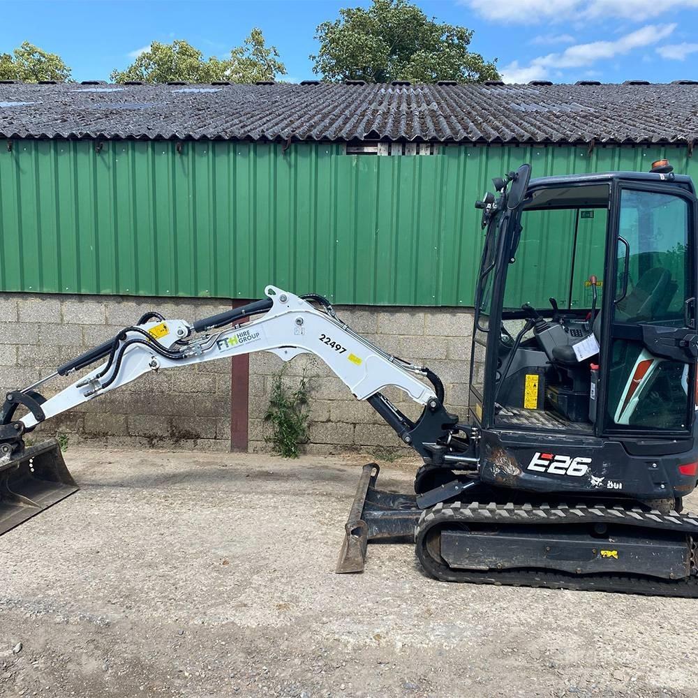 Bobcat E 26 Mini ekskavatoriai < 7 t