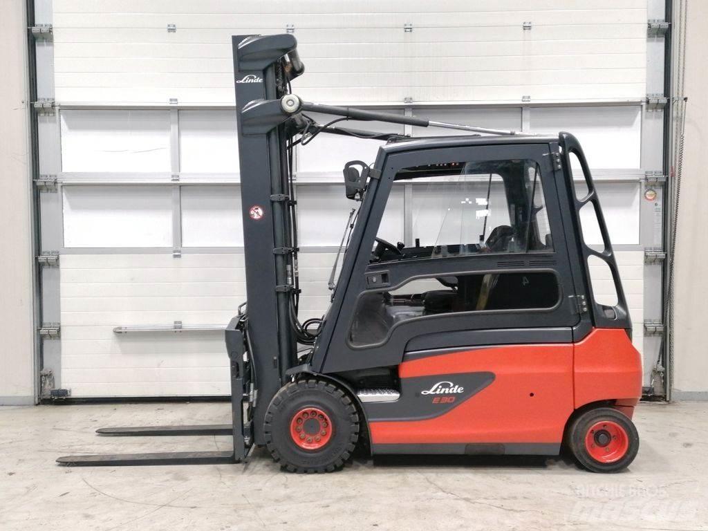 Linde E30L-01 Elektriniai šakiniai krautuvai