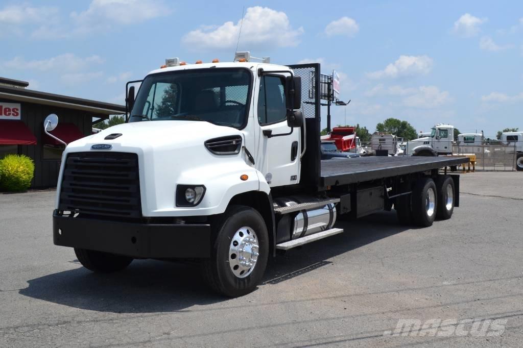 Freightliner 114SD Platformos/ Pakrovimas iš šono