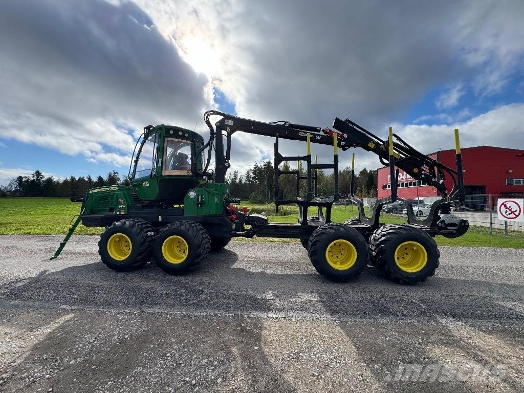 John Deere 810 E Naudoti miškovežiai (Forvarderiai)