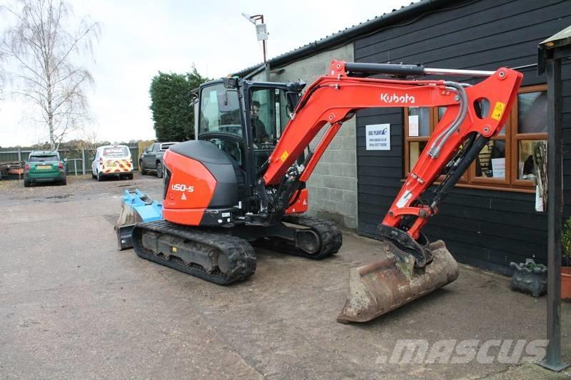 Kubota U 50-5 Mini ekskavatoriai < 7 t