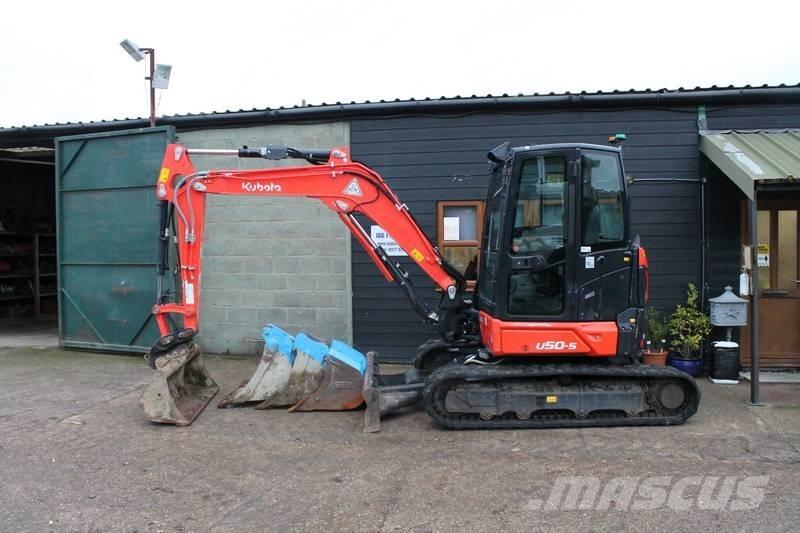 Kubota U 50-5 Mini ekskavatoriai < 7 t