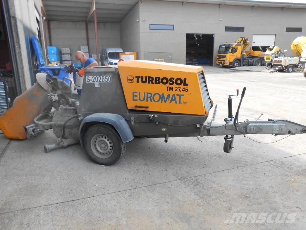 Turbosol TM27.45DCB Betono padavimo siurbliai