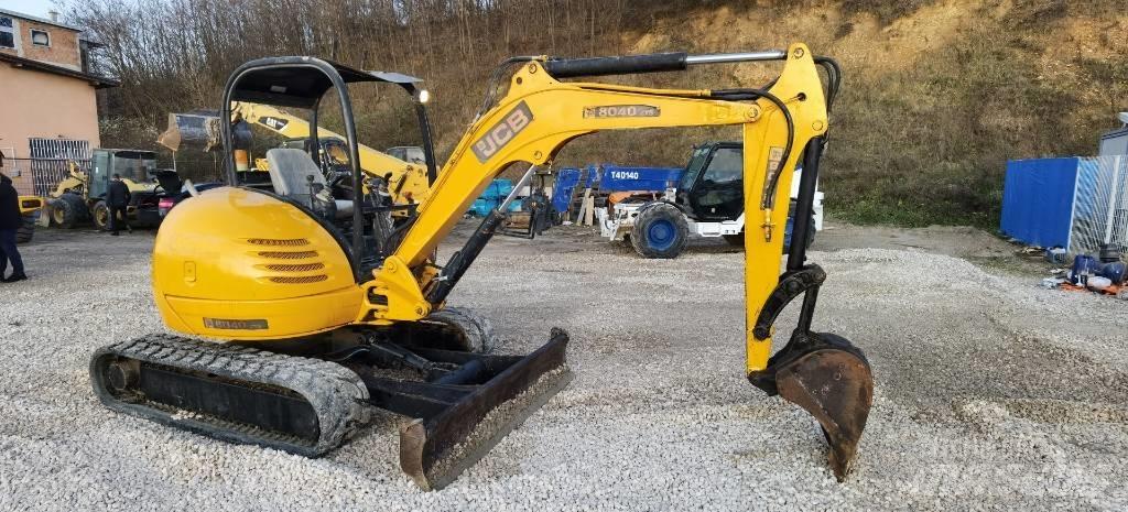 JCB 8040 ZTS Mini ekskavatoriai < 7 t