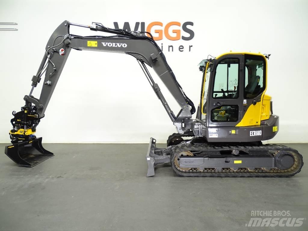 Volvo ECR 88 D Vidutinės galios ekskavatoriai 7-12 t