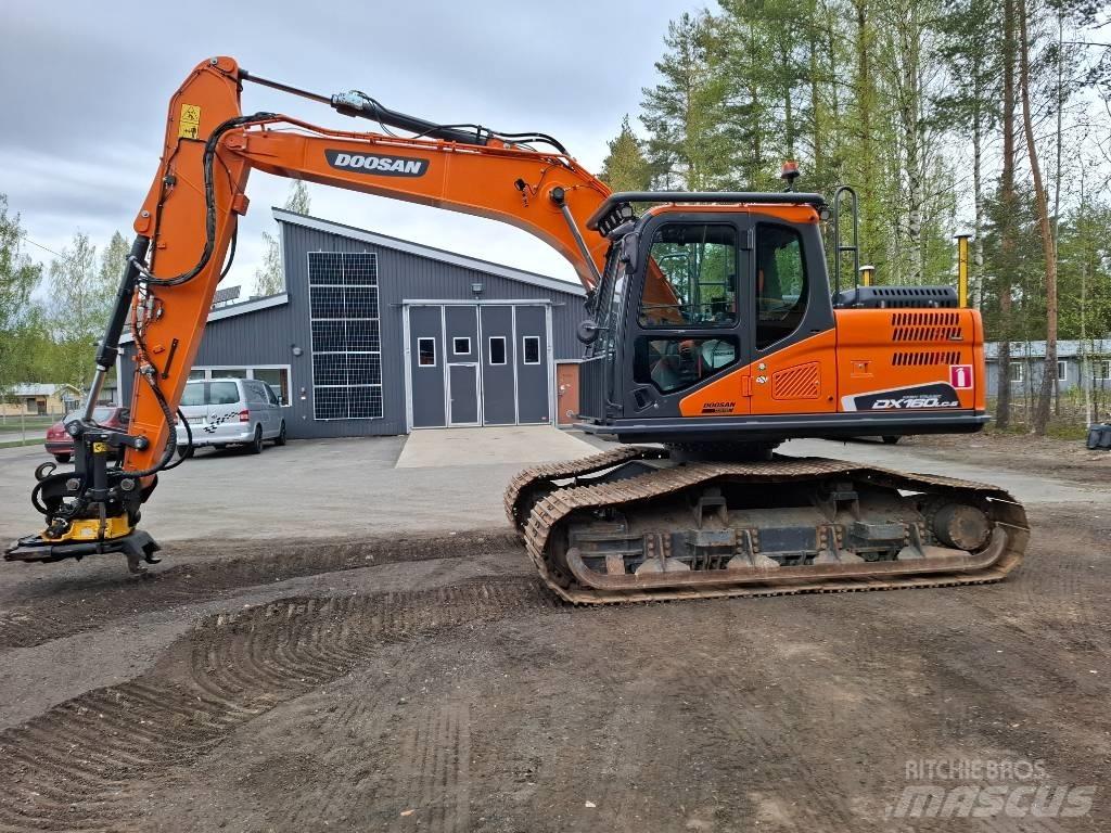 Doosan DX160LC-5 Vikšriniai ekskavatoriai
