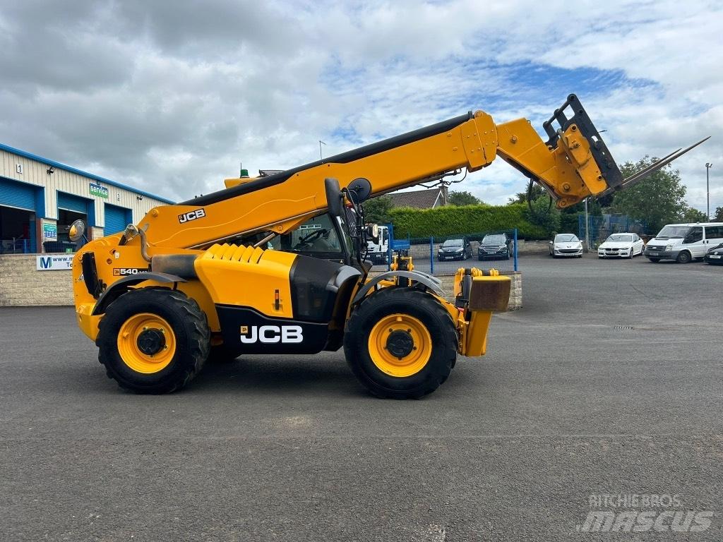 JCB 540-140 Sway / AC Teleskopiniai krautuvai
