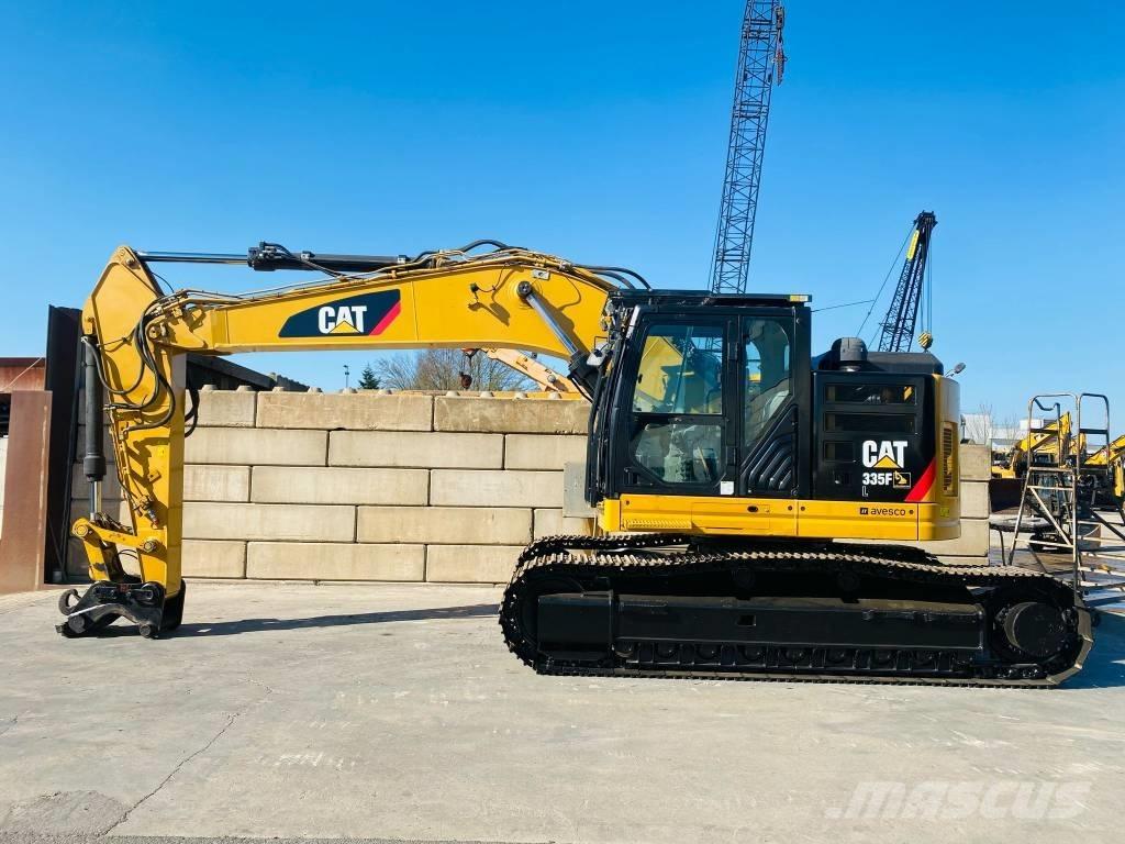 CAT 335 F L CR Vikšriniai ekskavatoriai