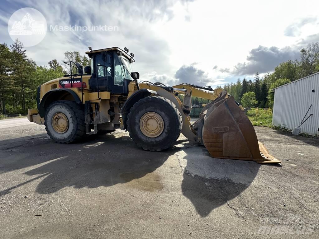 CAT 980 M Naudoti ratiniai krautuvai