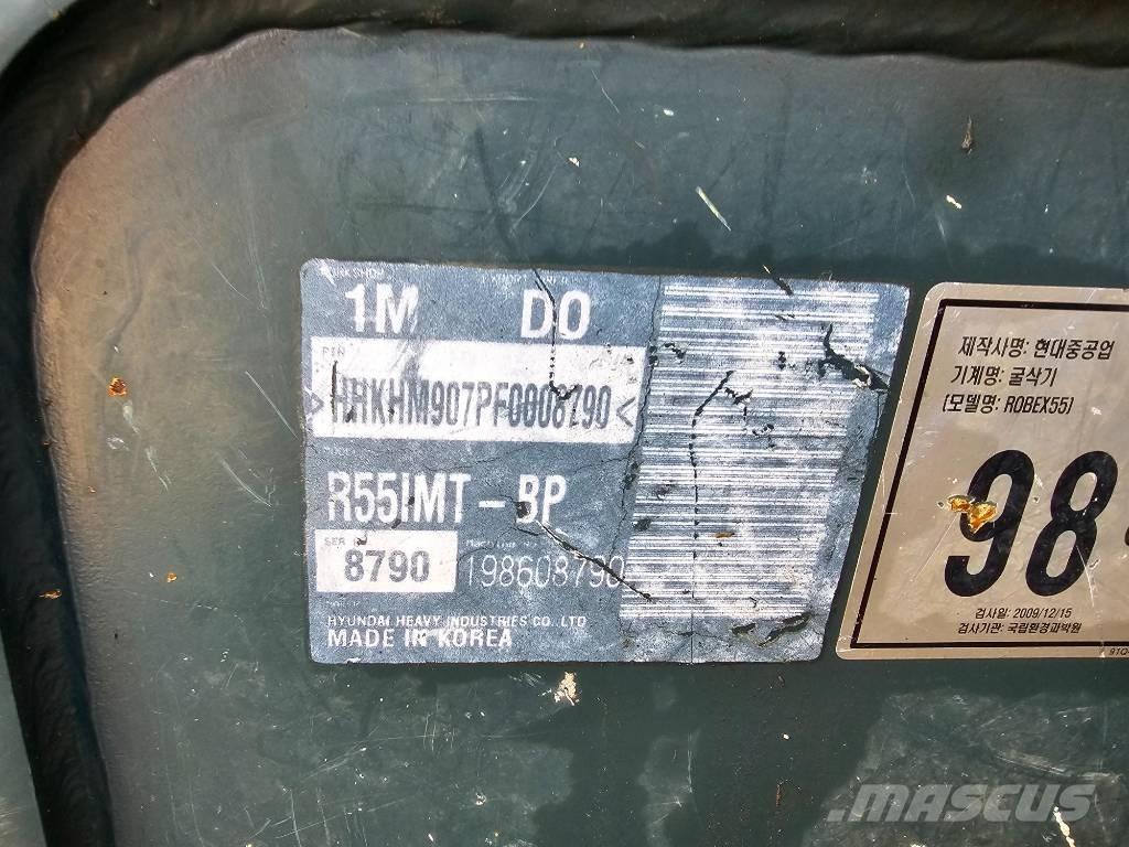 Hyundai Robex 55 Mini ekskavatoriai < 7 t