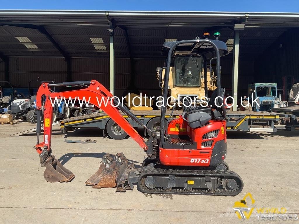 Kubota U 17-3 Mini ekskavatoriai < 7 t