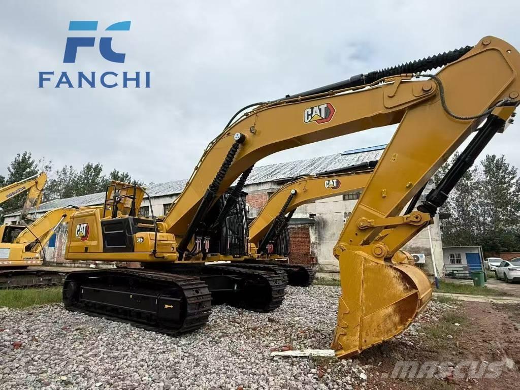 CAT 345 Vikšriniai ekskavatoriai