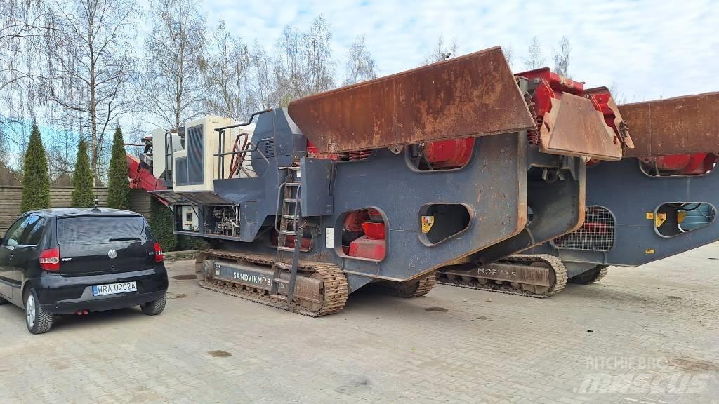 Sandvik QJ 241 Mobilūs smulkintuvai