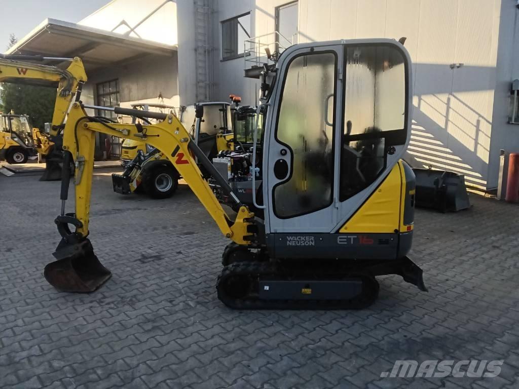 Wacker Neuson ET16 Vikšriniai ekskavatoriai