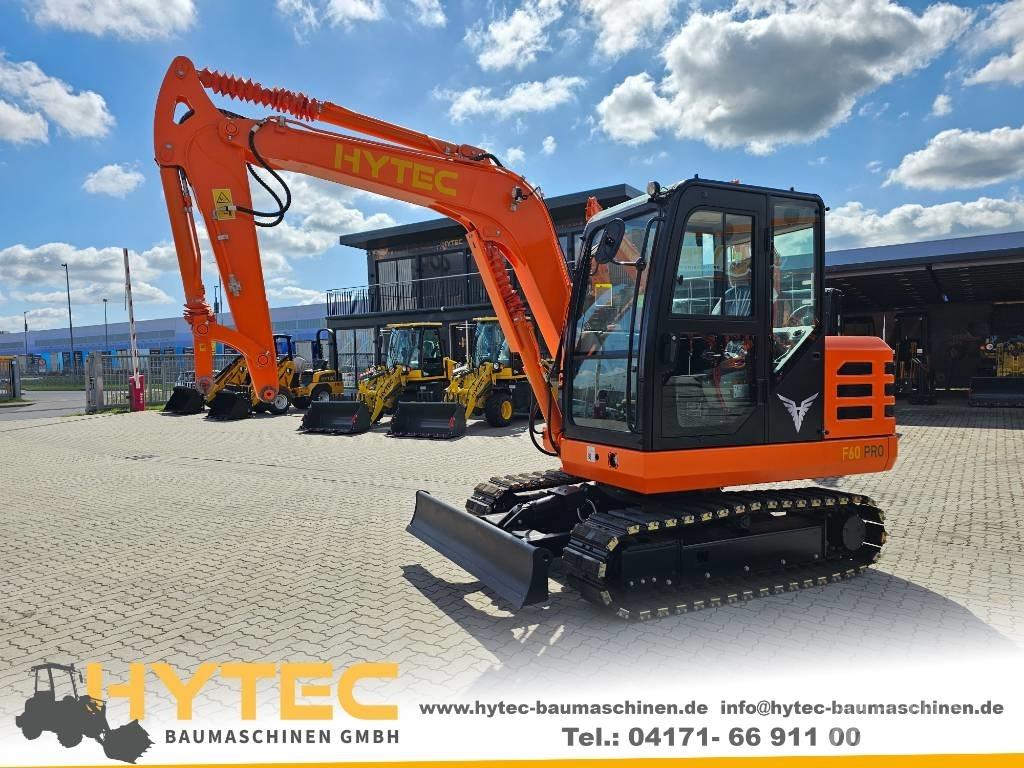Hytec F60 Pro Mini ekskavatoriai < 7 t
