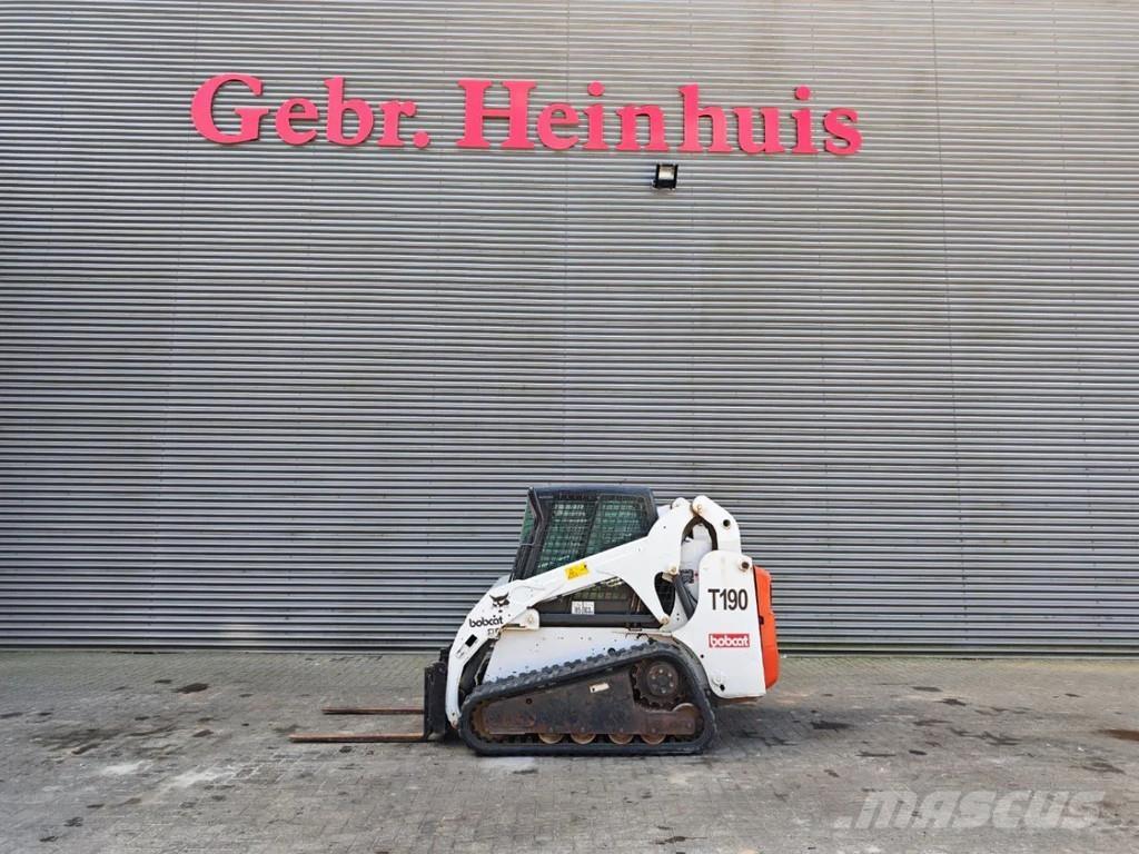 Bobcat T190 Krautuvai su šoniniu pasukimu