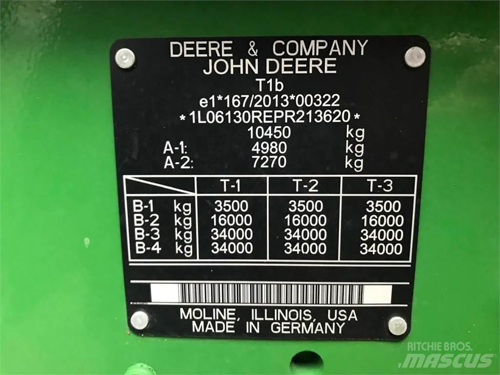 John Deere 6R 130 Traktoriai