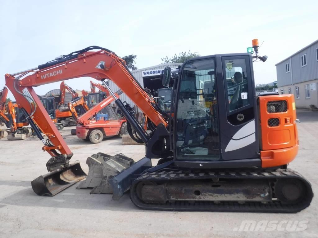 Hitachi ZX 85 US B-6 Vidutinės galios ekskavatoriai 7-12 t