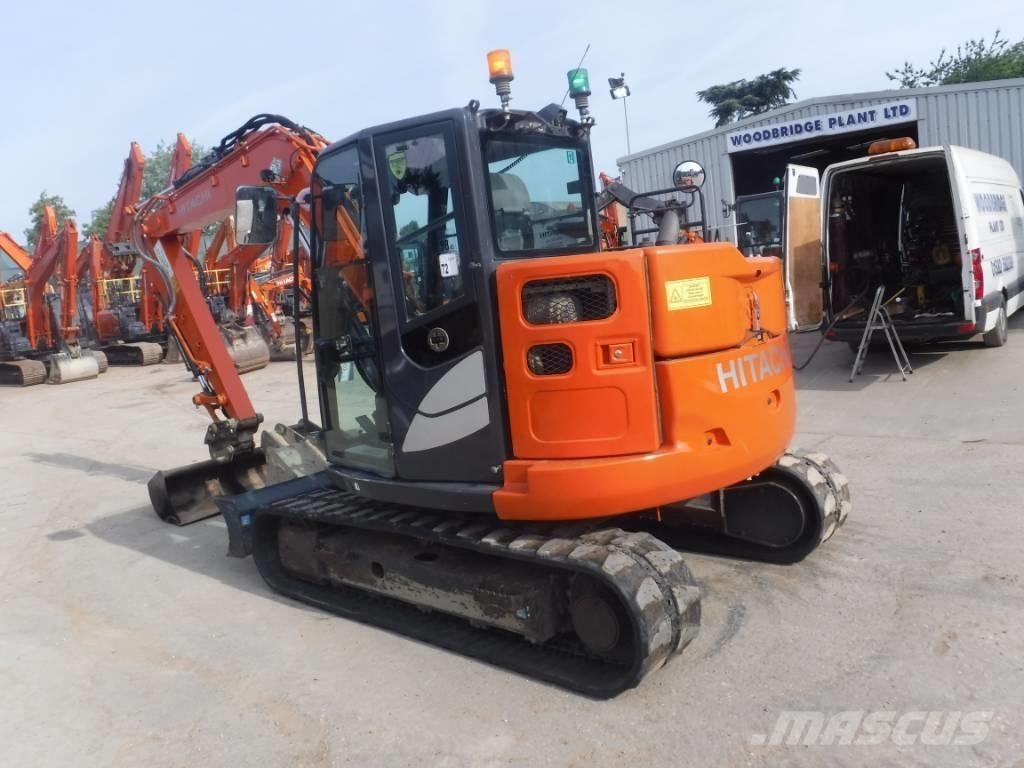 Hitachi ZX 85 US B-6 Vidutinės galios ekskavatoriai 7-12 t