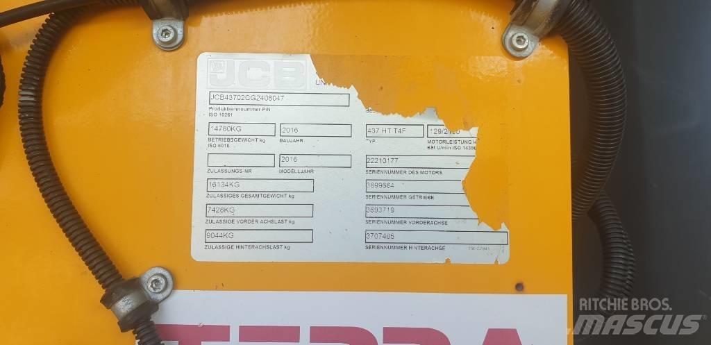 JCB 437 Naudoti ratiniai krautuvai