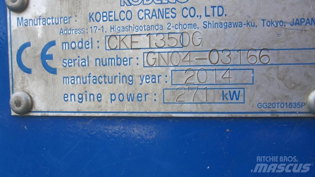 Kobelco CKE1350G Vikšriniai kranai