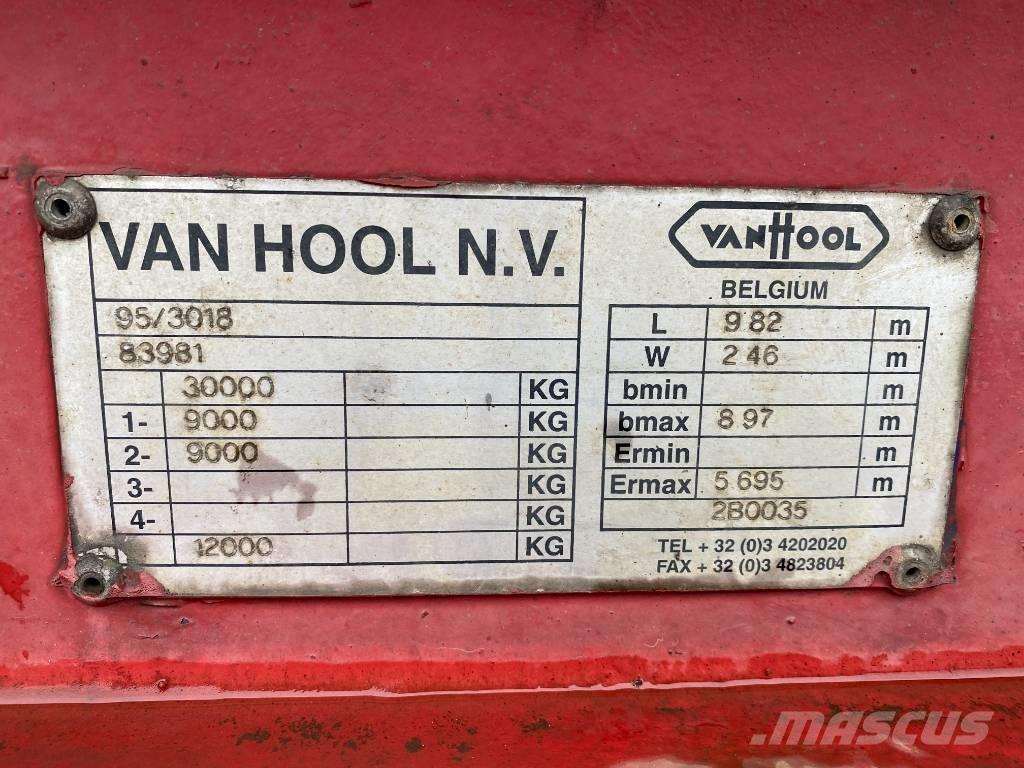 Van Hool W4757145090 Dengtos puspriekabės