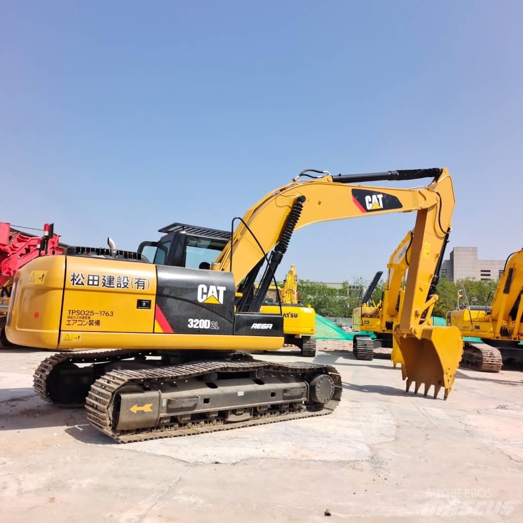 CAT 320 D Vikšriniai ekskavatoriai