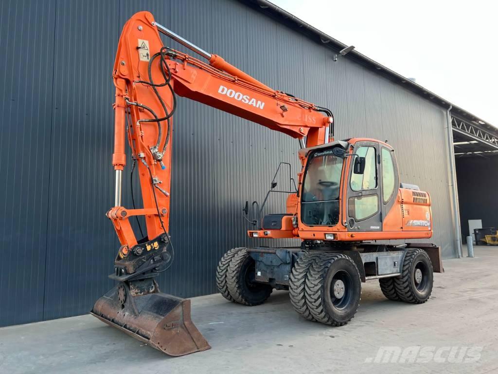 Doosan DX170W Ratiniai ekskavatoriai