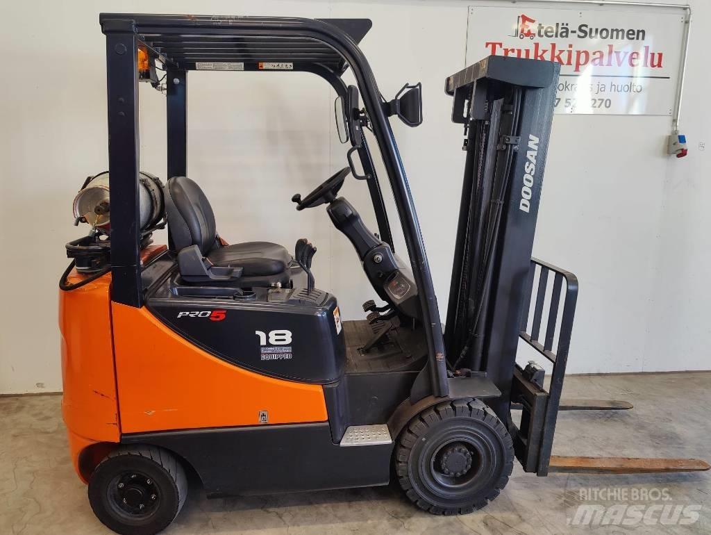 Doosan G18 S-5 LPG (dujiniai) krautuvai