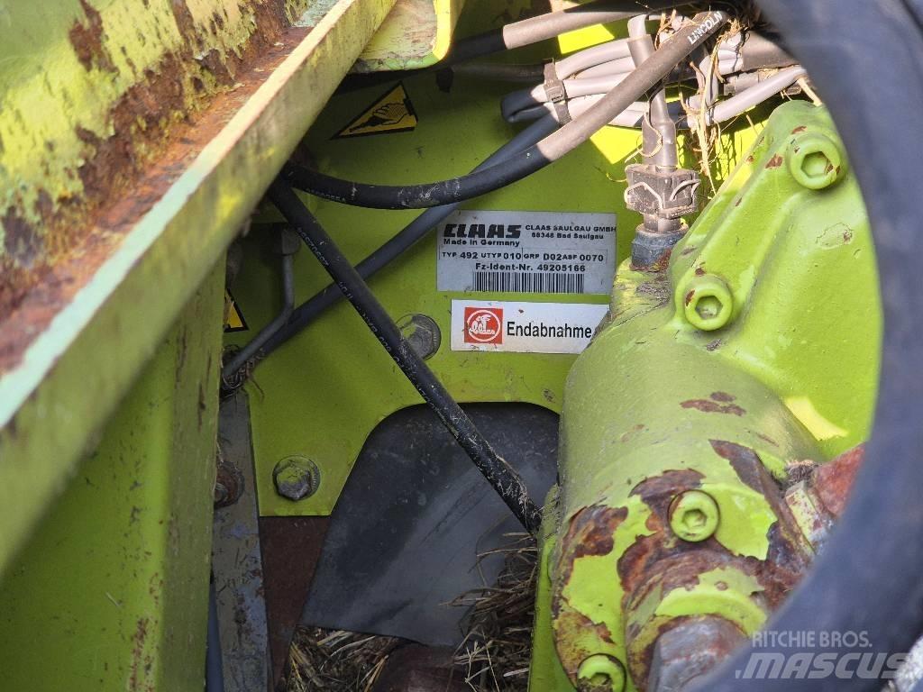 CLAAS Jaguar 850 Pašarų ruošimo technika