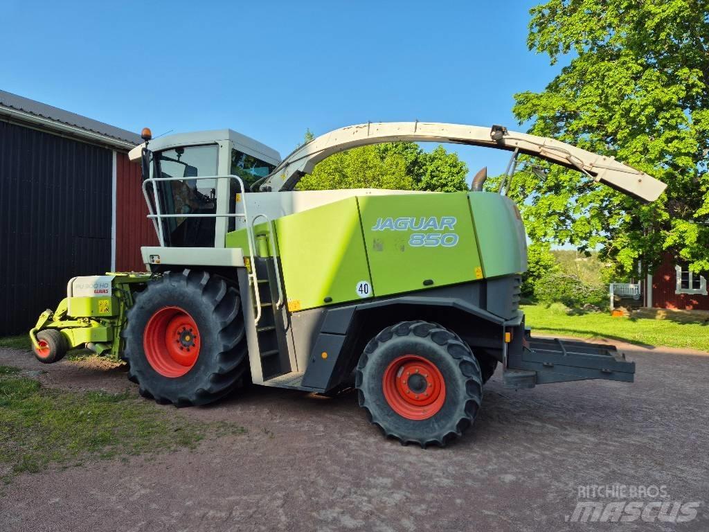 CLAAS Jaguar 850 Pašarų ruošimo technika