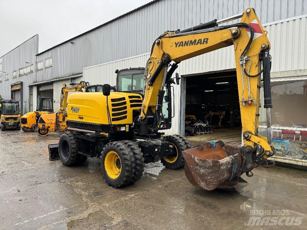 Yanmar B95W (40408) Ratiniai ekskavatoriai