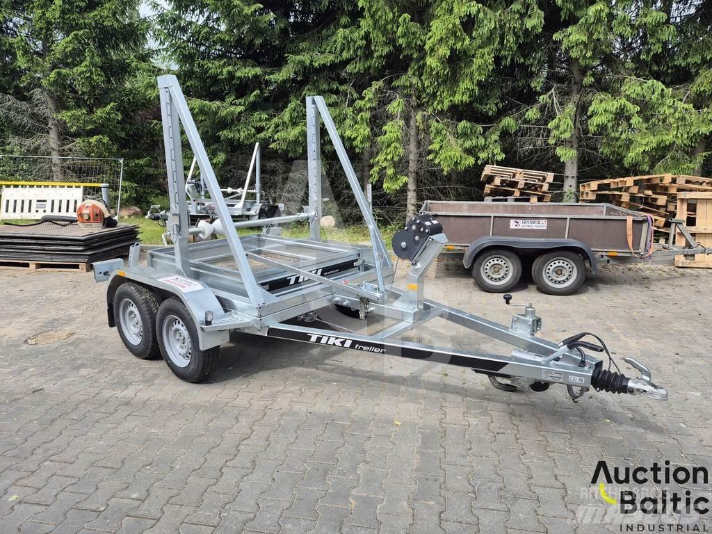  Tiki KP3500-DRB Tentinės puspriekabės