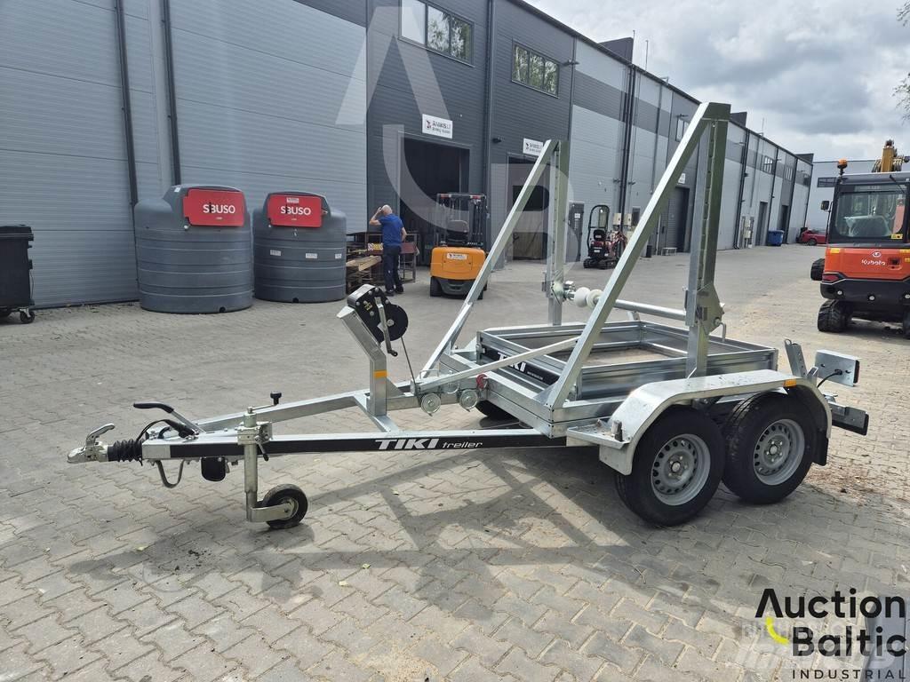  Tiki KP3500-DRB Tentinės puspriekabės