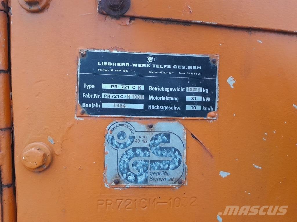 Liebherr PR 721 C Vikšriniai buldozeriai